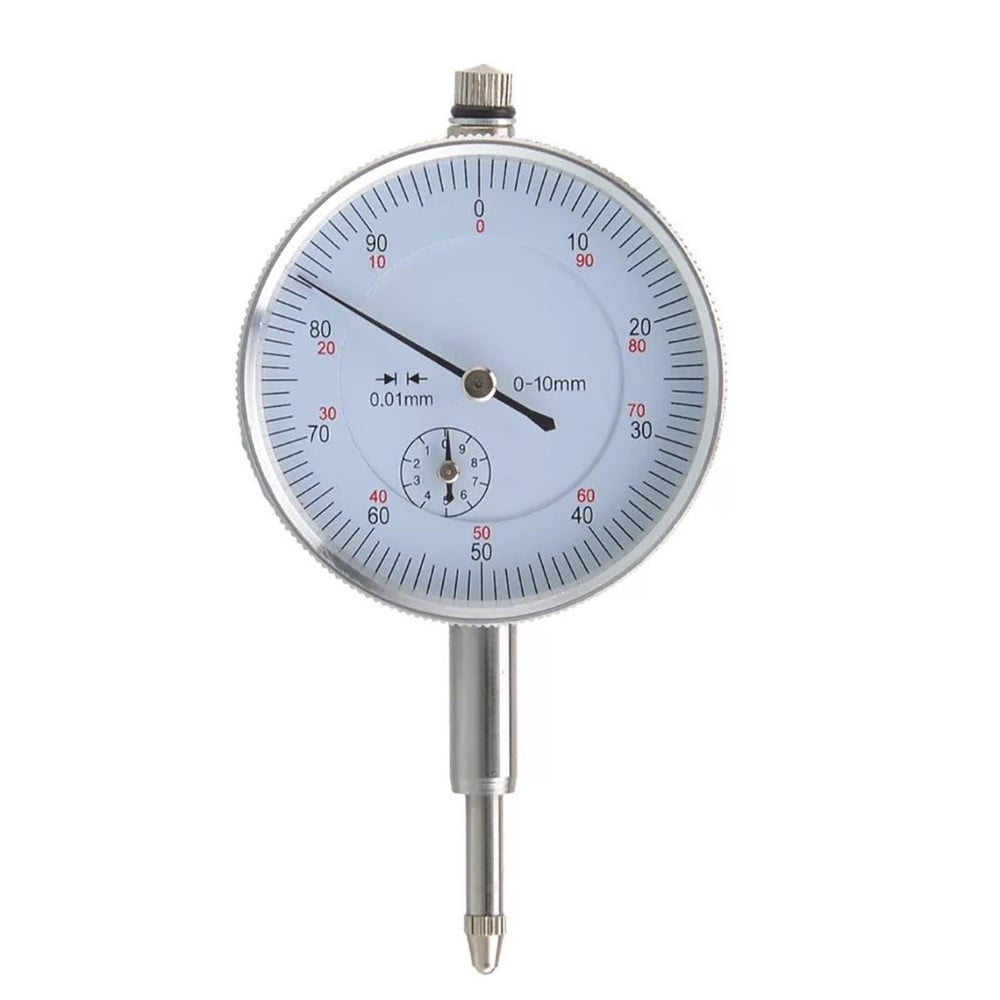 Dial Indicator 0-10mm Accuracy of 0.01mm high Precision Measuring Device Machinist Measuring Tool Durable and Nice