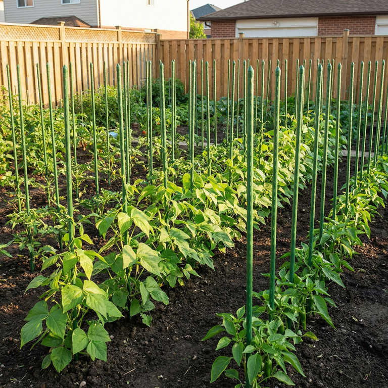 Bibana 48-Inch Plant Stakes, 25-Pack Garden Support photo 3