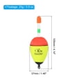 thumbnail image 2 of 0.9oz Float Fishing Bobbers EVA Fishing Float, Yellow, 8 Pack, 2 of 5