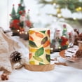thumbnail image 2 of Yayeee Flameless Candles with Remote Flickering Battery Operated Multi Color Changing, Green Retro Autumn Leaves, 2 of 7