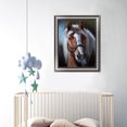thumbnail image 2 of Cheval Rond Complet DIY Peinture Diamant-30x40cm, 2 of 3