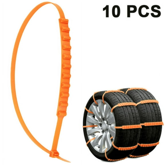 Universal Snow Tire Chain Suitable For Various Cars Including SUVs, Powerful Chain Binding for Non-slip Driving
