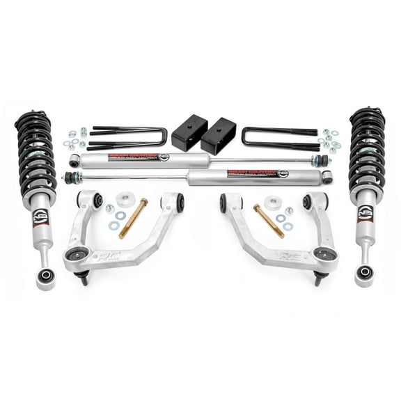Rough Country 3.5" Bolt-On Lift Kit w/N3 Struts for 2005-2023 Tacoma - 74231