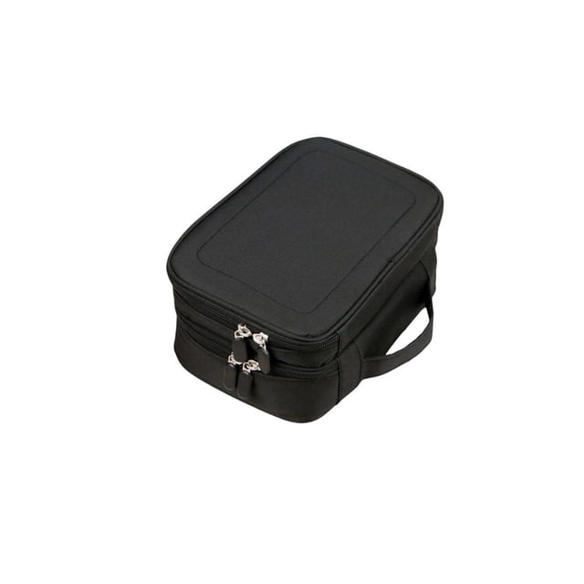 Billuyoard Bolsa de almacenamiento Bolsas portátiles livianas Oficina Mujeres Paquete Banco Cable USB Disco flash Discos duros para viajes Almacenamiento y organización del hogar Negro