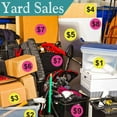 thumbnail image 3 of 600pcs Yard Garage Sale Price Stickers 1inch Flea Market Pre-Printed Pricing Stickers Dollar Preprinted Price Tags Labels, 3 of 8