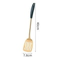 thumbnail image 2 of Juego de utensilios de cocina de acero inoxidable, espátula para cocinar en el hogar, colador, espátula para freír, oro verde, 2 of 5