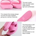 thumbnail image 4 of Women/Men's Slip On Slippers Non-Slip Shower Sandals for Women, Shower Bath Slippers Beach Water Slide House Slippers for Indoor Outdoor Summer Fall, Soft Foams Sole Pool Shoes for Bathroom, 4 of 6