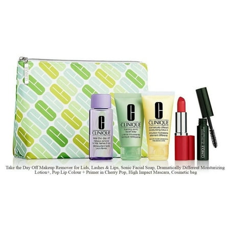 New Clinique 6 Pc Take The Day Off Makeup Set
