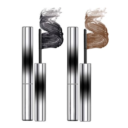 Iron Wand Mascara, 3D Curling Eyelash Iron Mascara, Washable Slim Metal Rod Mascara, Long-Lasting Volume Mascara Waterproof