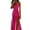 Hot Pink, variant on Up To 50% Off Women's Cocktail Dresses Women'S Dress Elegant Backless Gown Silky Satin Spaghetti Party Dress With Chest Spread Side Slit Wedding Evening Dress
