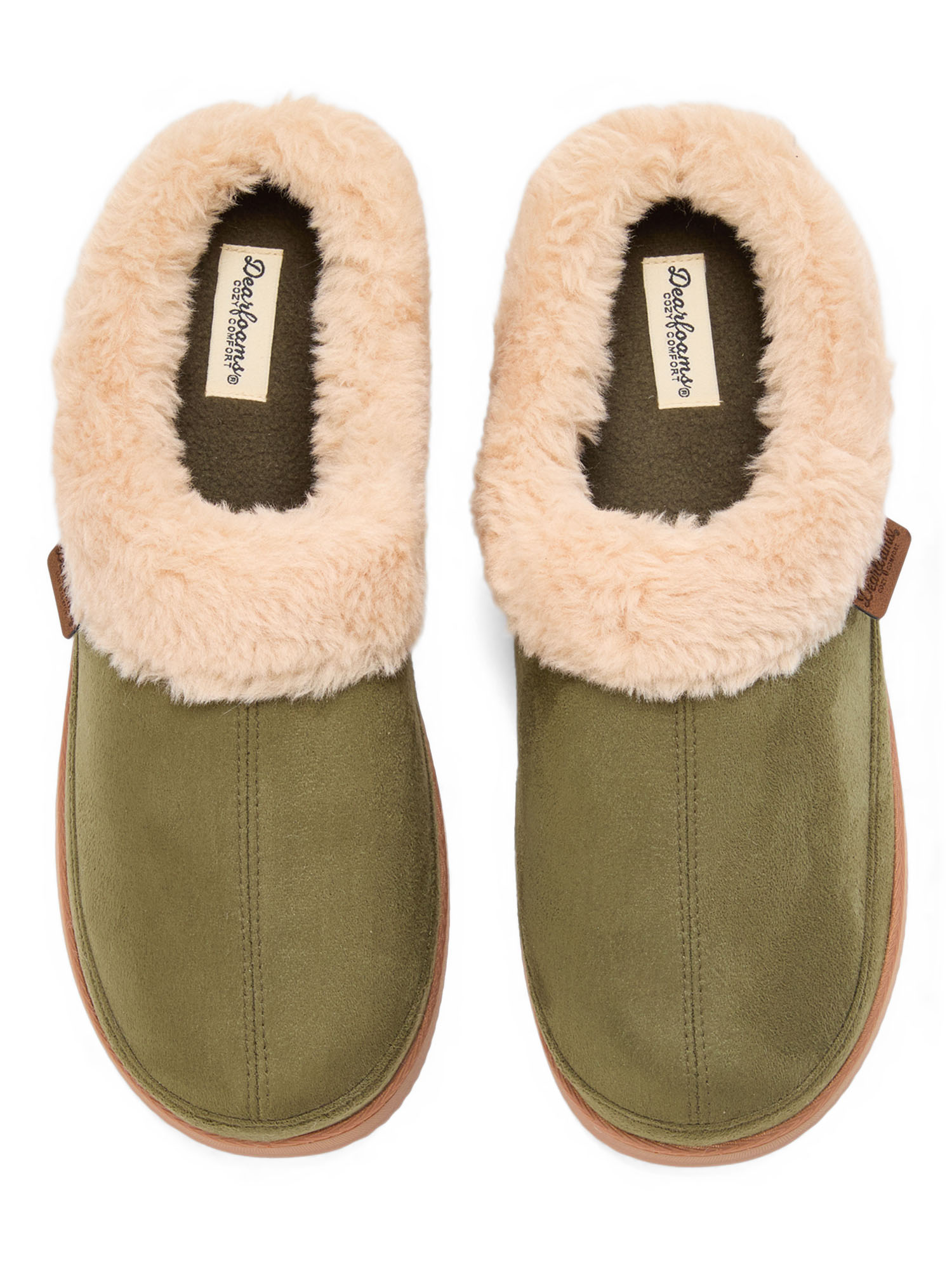 Dearfoams Cozy Comfort Men's High Vamp Clog Sippers