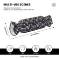thumbnail image 3 of Salouo Hawaiian Style Pattern Cute Bolster Pillow,Cylindrical Pillow Long Pillow for Bed Round Side Pillow for Knee/Leg/Neck ,- Length 24.4" x 9.8" Diameter, 3 of 8