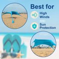 thumbnail image 5 of Pop Up Beach Tent - Large, 20ft Diameter | Gorilla Gadgets, 5 of 11