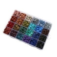 thumbnail image 3 of 600pcs Lacquer Colored Wax Particle Seal Set Sealing Wax Custom Stamp Scrapbooking Seal 실링왁스 Electric Furnace Paint Melting, 3 of 11