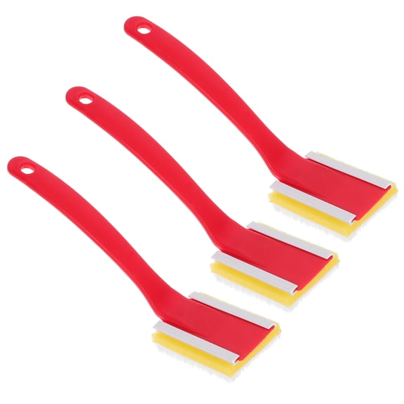 HONMEET 3Pcs Paint Edger Tool for Walls with Thick Nylon Bristles Plastic Handle for Smooth Trim Edging