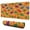 Orange Dinosaur Volcano, variant on Long Mouse Pads for Desk,Orange Dinosaur Volcano Pattern Desk Mats on Top Of Desks, Desk Mouse Pad Extra Large with 3mm Non-Slip Base and Stitched Edge for Gaming,Office,Work,Home 31.5"x11.8"