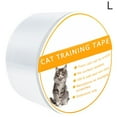 thumbnail image 2 of Pet Scratch Tape Clear Acrylic Training Sticky Tape Sticker Furniture Protector for Couch Carpet Doors, L, 2 of 9