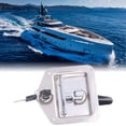thumbnail image 4 of Trailer Door Latch, RV Door Lock  Plating Polished With 2-Key For Cabinet For Toolbox For, 4 of 8