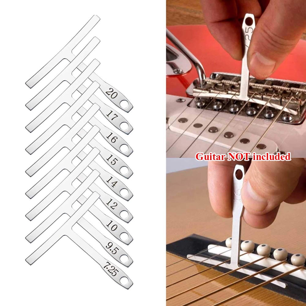 Repair tool suit for String Instruments: 74 PCS Guitar Tool Kit with Carry Bag, String Ruler, Guitar Pins, Strings, Picks Perfect Lover Gift Choice