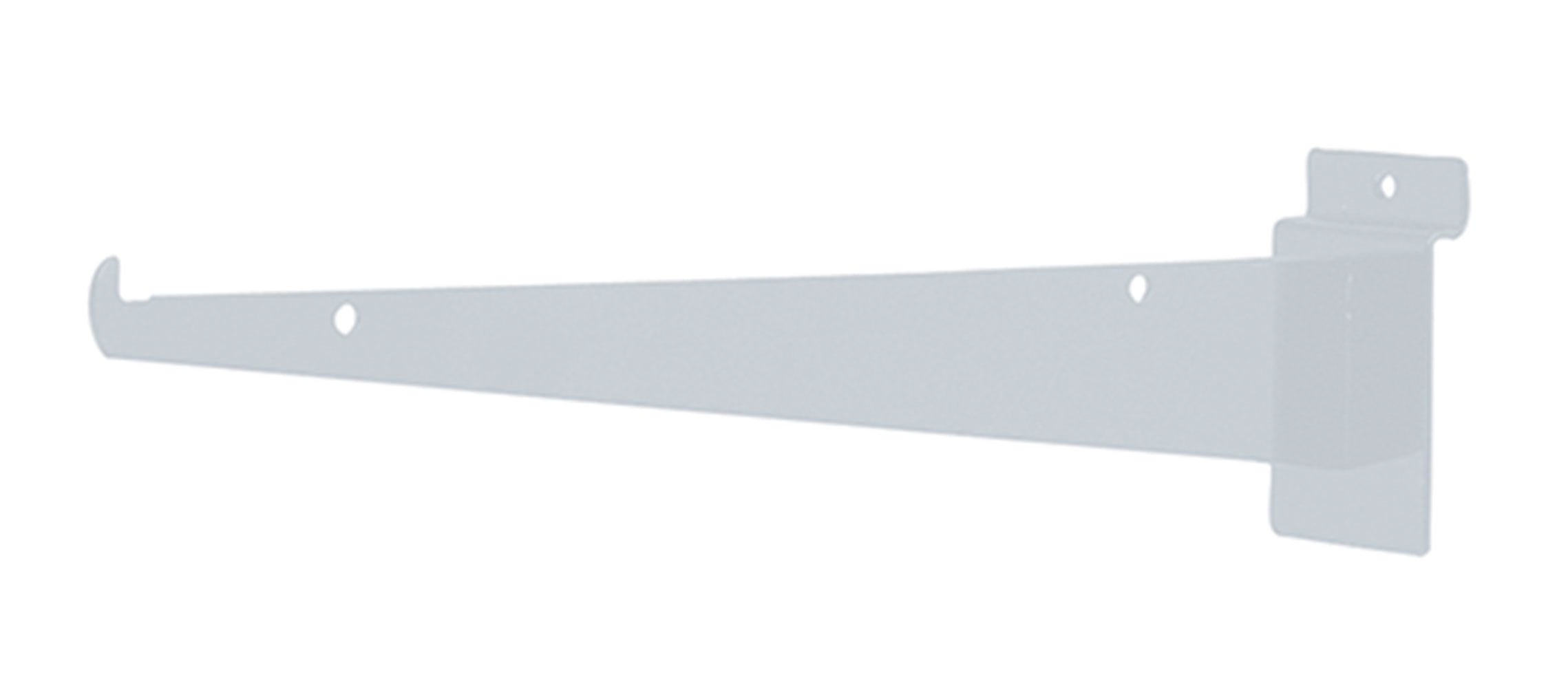 Box of 10 NEW SSW Basics Shelf Bracket for Wire Grid in Chrome Metal 12 Inch 