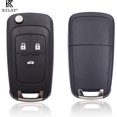 thumbnail image 2 of 3 Buttons Car Key Fob Case Remote Control Replacements Compatible for Opel Vauxhall Buick Astra Insignia Vectra Chevrolet Cruze Aveo Spark Captiva Orlando (1 Pcs) S01, 2 of 6