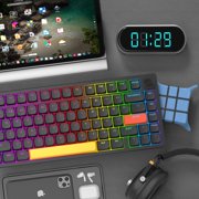 MageGee Light84 82 Percent Compact Wireless Mechanical Gaming Keyboard, Red Switch, RGB Backlit