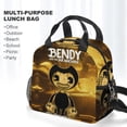 thumbnail image 6 of Bendy And The Ink Machine Lunch Bag, Insulated Lunch Tote for Women Men Large Lunch Box Container Reusable Leakproof Tote for Office, Work, School, Beach Or Travel, 6 of 8