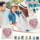 thumbnail image 1 of Fiudx Bolsa de Compras con Bordado de Diamantes, Hecha de Resina Ecológica, Diseño Único y Colorido, Tendencia de Moda, Práctica para Uso Diario, Tamaño 28 X 35 Cm., 1 of 2