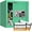 GREEN, variant on Voncabay Safe Box for Home, 1.5 Cu Ft Digital Safe with 2 Fireproof Bags, Alarm System, Black