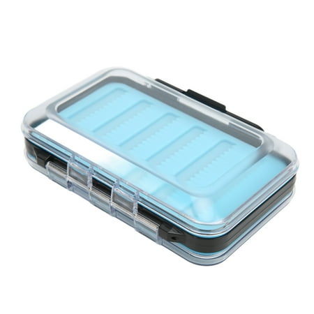 Fly Box, Silicone Waterproof Fishing Tackle Hooks Box For Fishing ...