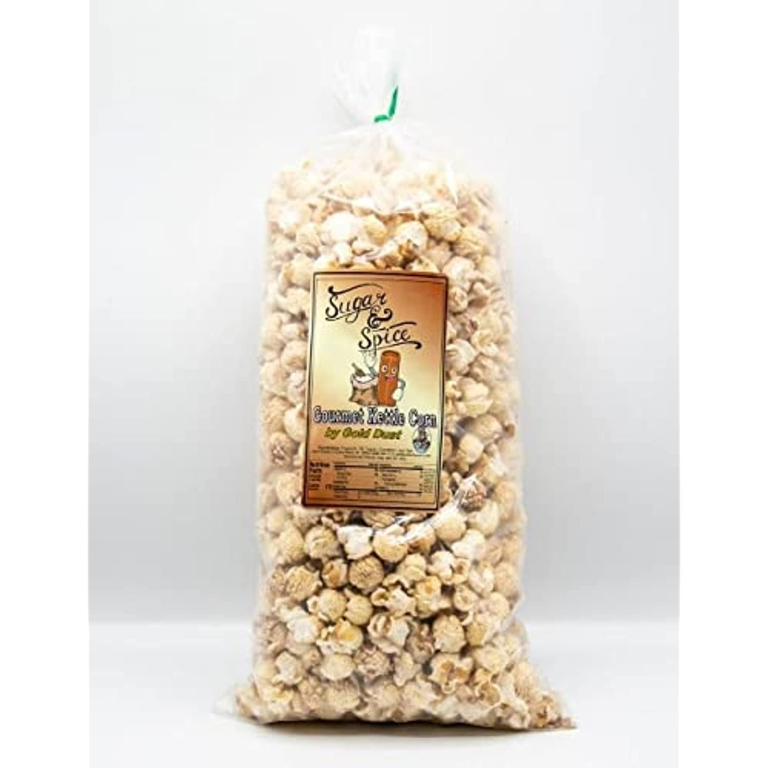 Sugar And Spice Kettle Corn By Gold Dust Kettle Corn 7 Oz. Bag