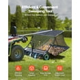 thumbnail image 2 of VEVOR 52 in Tow Behind Lawn Sweeper, 26 cu.ft. Large Yard Sweeper, Adjustable Sweeping Height, Heavy Duty Leaf & Grass Collector with Dumping Rope, Pull Behind Sweepers for Debris Grass Clippings, 2 of 9