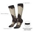 thumbnail image 4 of Balery Western Desert Cowboy Calcetines novedosos Calcetines deportivos Calcetines hasta la rodilla Calcetines de algodón Calcetines originales y geniales, 4 of 6