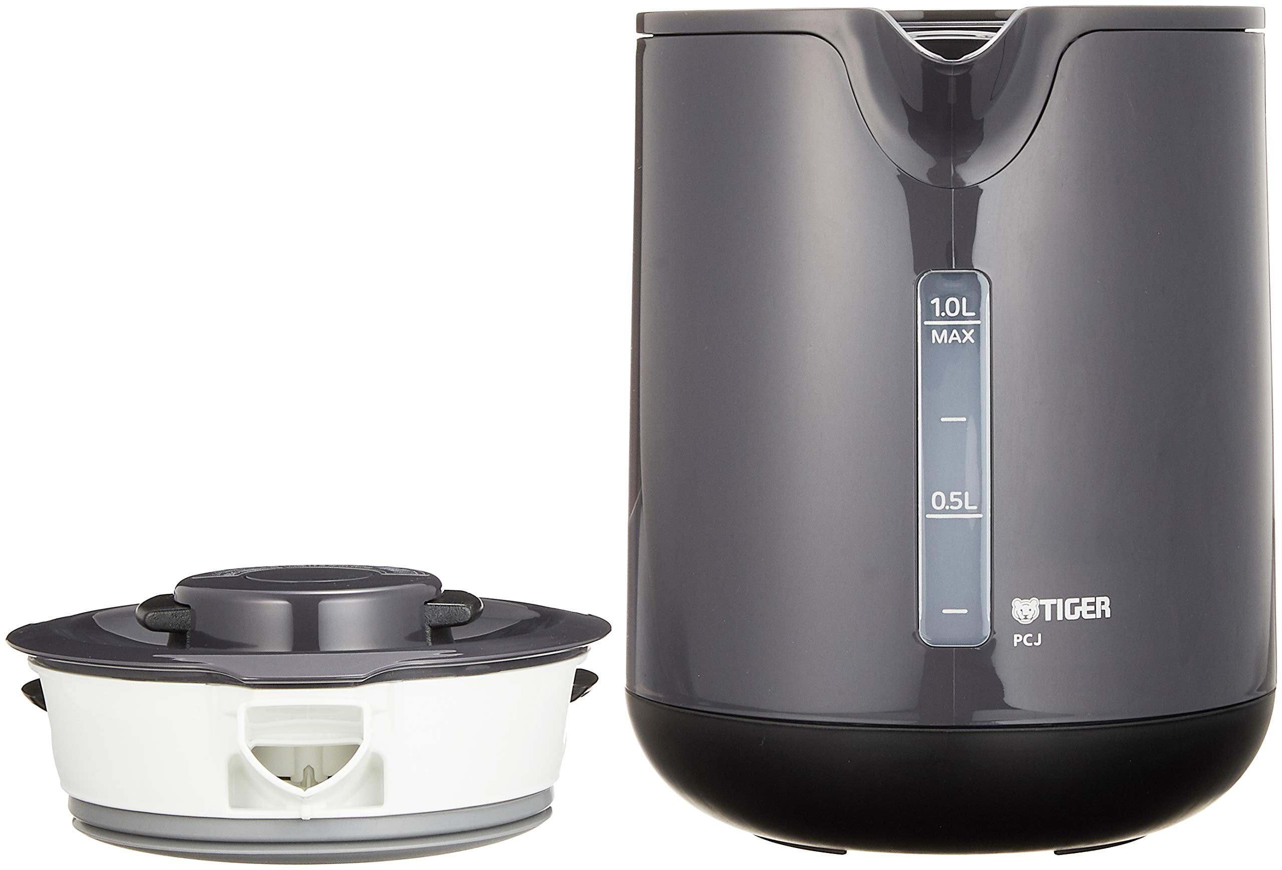 Buy Tiger Thermos Steamless Electric Kettle Wakuko 1000ml Gray PCJA101H Tiger Online at Lowest