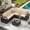 Cream, variant on STARY 6 Pieces Outdoor Sectional Sofa with Wide Armrests, Patio Conversation Set, PE Rattan Furniture Set for Backyard, Red