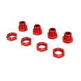thumbnail image 3 of 4 adaptadores de cubo hexagonal para rueda RC de 24 mm de aleación de aluminio resistente con pasadores de cubierta para ARRMA 1/5 rojo, 3 of 14