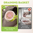 thumbnail image 3 of 2025 New 2 In 1 Draining Basket, Multifunctional Fruit And Vegetable Washing Bowl, Fruit Strainer Drain Basket With Folding Handle, Kitchen Colander and Vegetable Washing Bowl, 3 of 7