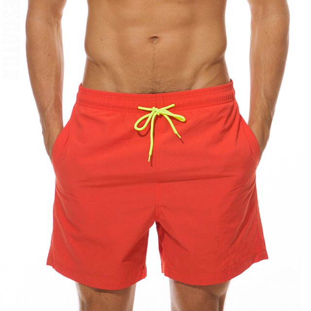 ESCATCH-bañador para hombre, pantalones cortos de playa, para correr, surfear, Deportivos Fivean unisex