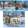 thumbnail image 2 of Rompecabezas navideños Bits and Pieces John Sloane, 3 x 500 piezas, 46 x 61 cm, 2 of 9