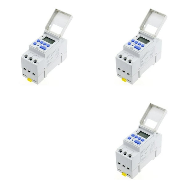 Kenally 220V Programmable Switch Professional Electronic Controlling Display Switches Accessory Switches Device Timing Setting Digital Type1 Kenally CBP020539