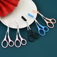 thumbnail image 3 of Eyebrow Razor Streamline Design Sharp Head Multipurpose Handheld Eyebrow Razor Dermaplaning Scissors for Wife, 3 of 8