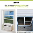 thumbnail image 3 of Barra de seguridad para ventanas Ideal Security, extensible, blanca, 3 of 7