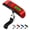 Red, variant on Luggage Scale,Portable Luggage Weight Scale 110lb/50kg with LED Display,Luggage Scale Travel Digital for Weighing Luggage,Backpacks,Fruits and Pets (Black)