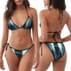thumbnail image 3 of Disketp Wolf para Bañador de Dos Piezas para Mujer, Bikini Sexy Halter String, Conjunto de Bikini en Triángulo, 3 of 6
