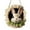 B, variant on Easter Bunny Rabbit Hole Wooden Door Sign for Festive Home and Spring Party Entrance Decoration