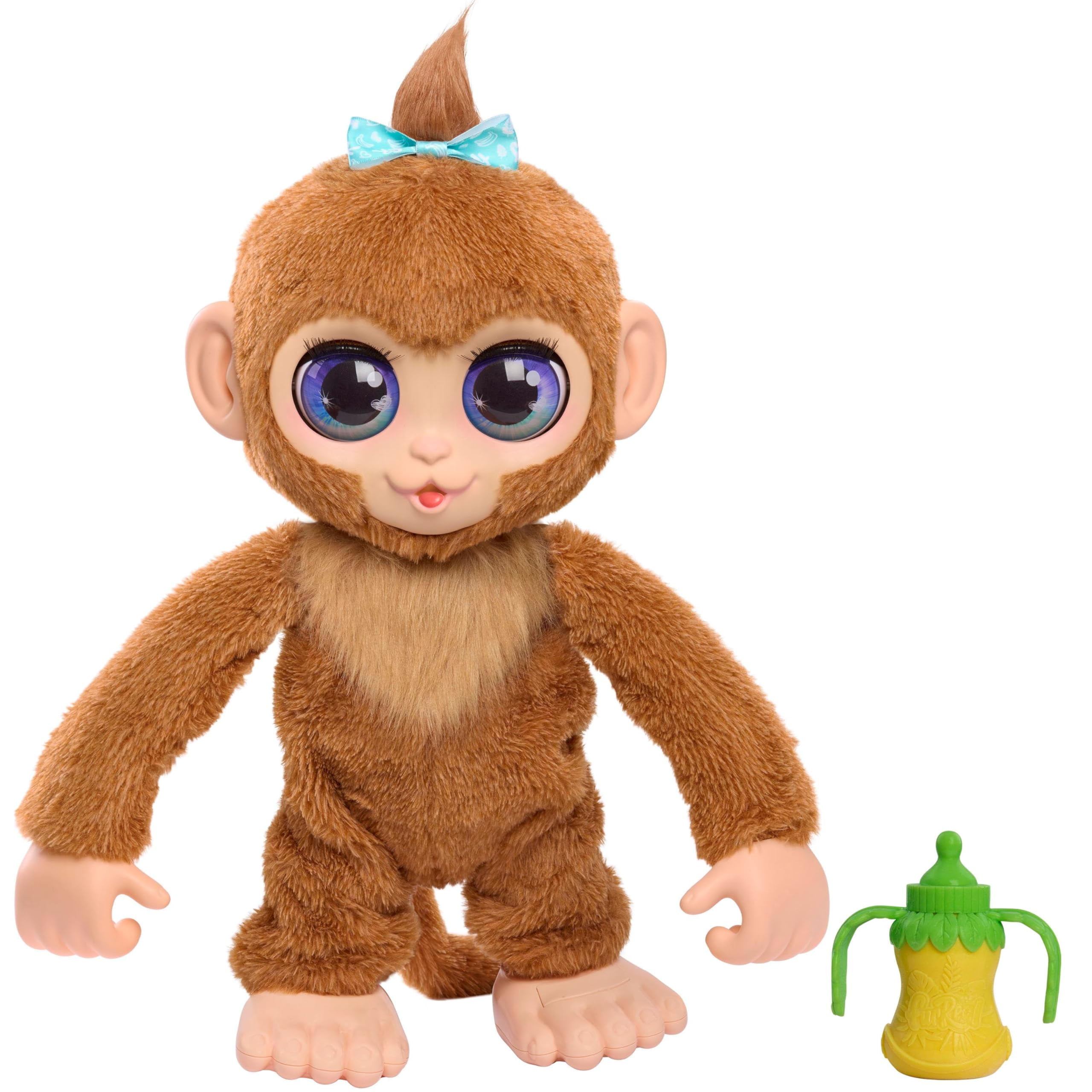 Just Play furReal Peanut The Playful Monkey Interactive Toy, 15