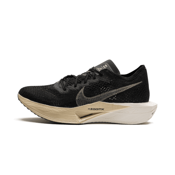 NIKE MENS ZoomX Vaporfly 3 "Black Metallic Gold Grain" DV4129 001 DV4129 001 from Stadium Goods