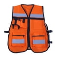 thumbnail image 1 of Chaleco Seguridad Industrial Brigadista Malla Reflejante, 1 of 4
