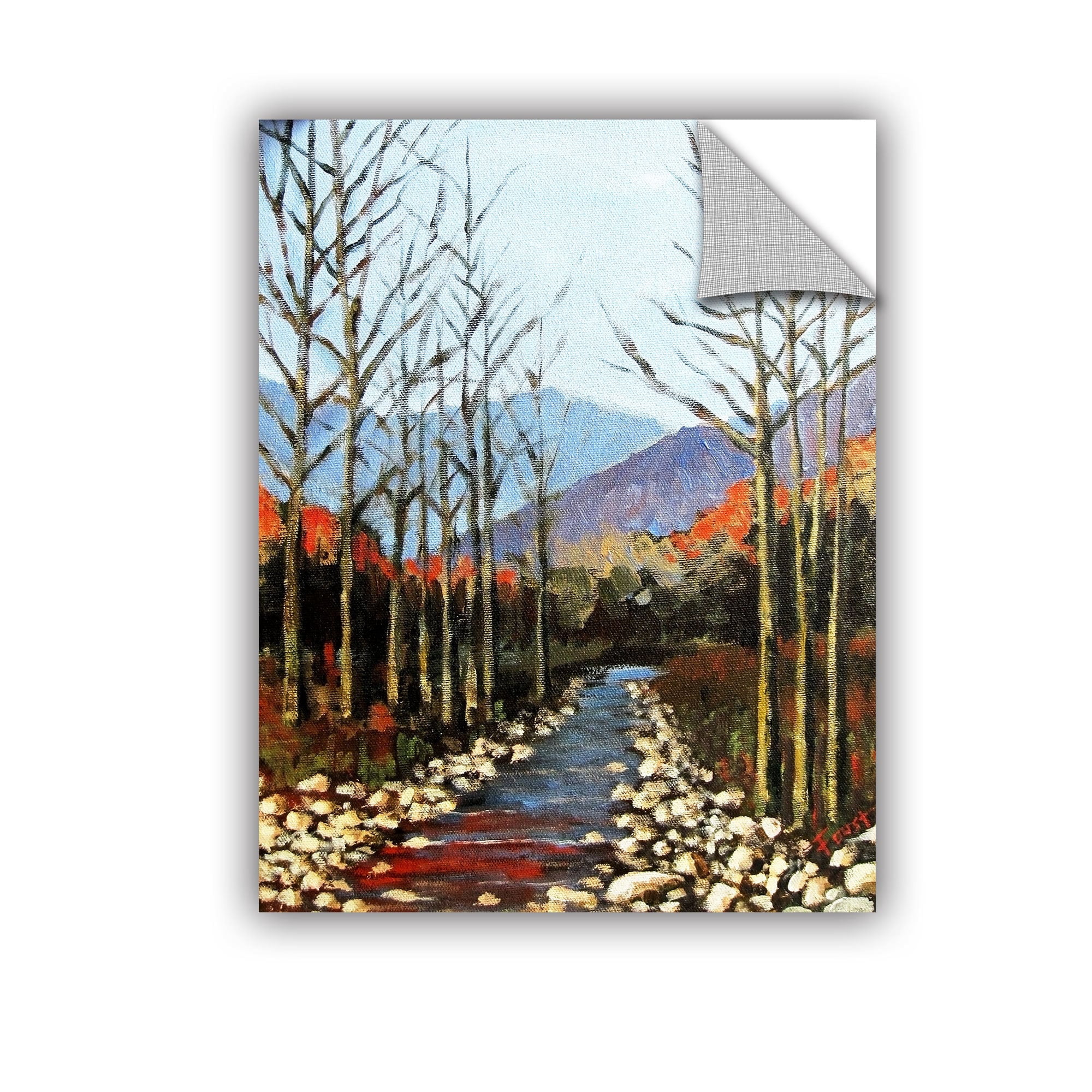 ArtAppealz Gene Foust "Autumn Rising" Removable Wall Art
