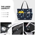 thumbnail image 3 of Honeii Night Forest Wolf for Tote Bag with Adjustable Strap,Beach Bag, Waterproof Sandproof Beach Tote Bag, Large Capacity Foldable Beach Bags, 3 of 7